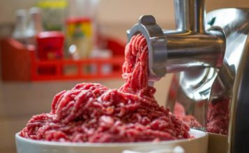 mesin giling daging produksi