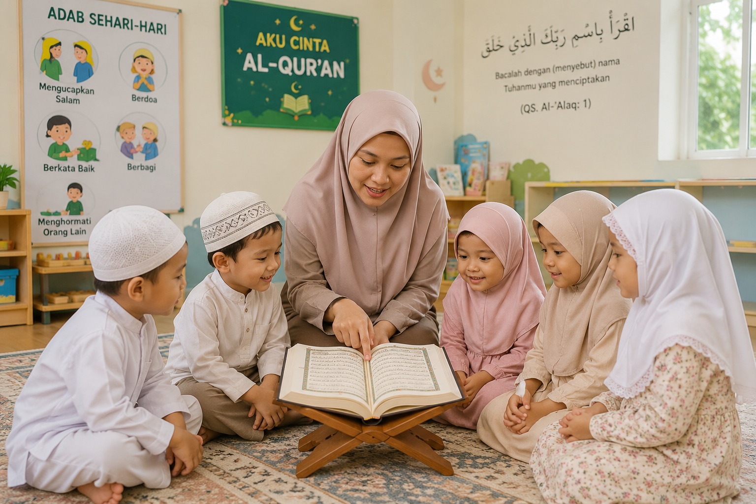 Alasan Memilih PAUD Berbasis Al-Qur’an untuk Anak Usia Dini