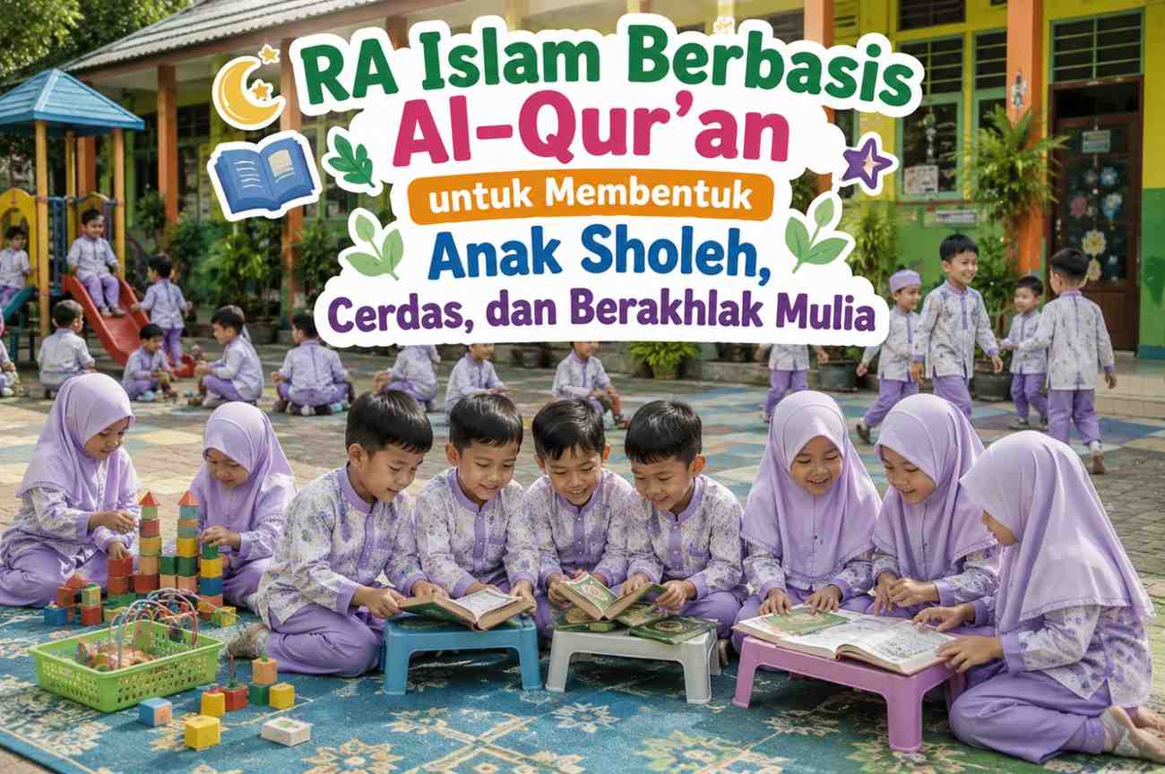 RA Islam berbasis Al-Qur’an untuk membentuk anak sholeh