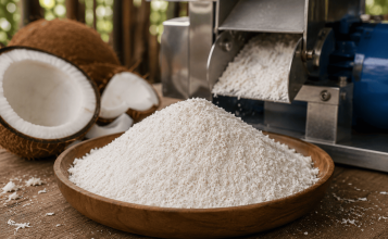 fungsi mesin pembuat tepung kelapa